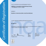 ISO 14001 2015 certificate